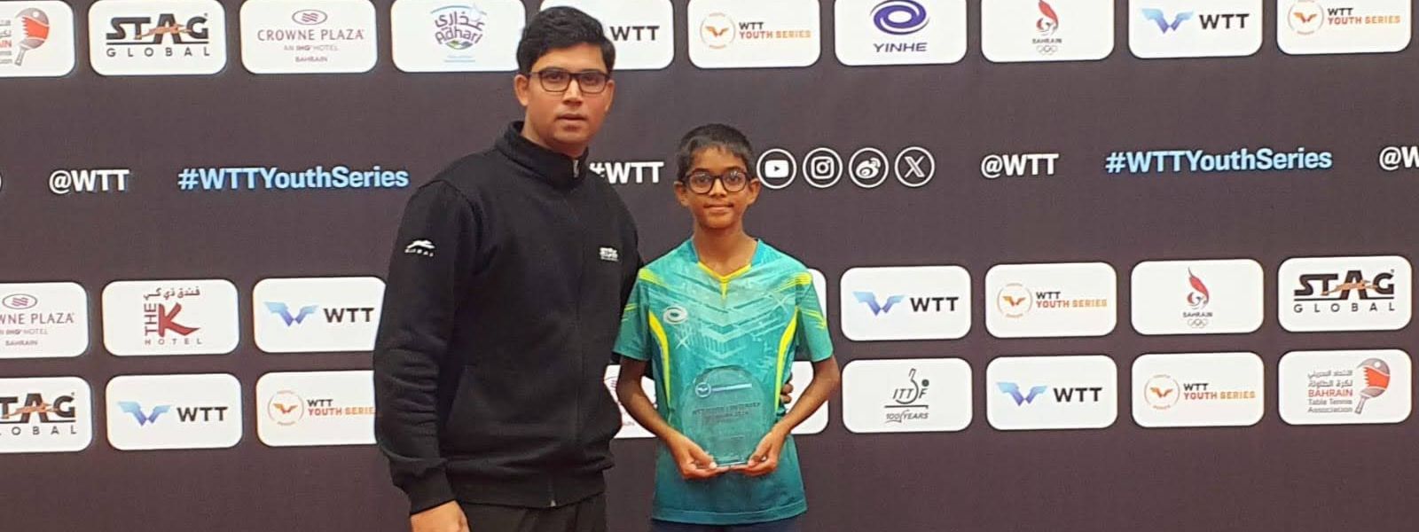 World No. 01 Taavi Samaraweera Wins Gold